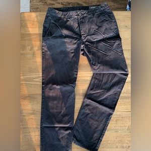 Bonobos slim fit chino in black. 31x32